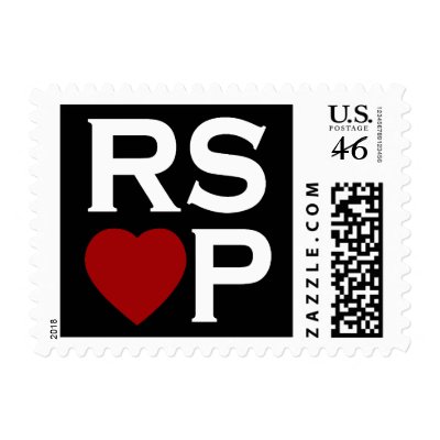 RSVP stamps