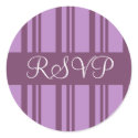 RSVP Stripes Envelope Sticker Seal