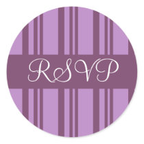 RSVP Stripes Envelope Sticker Seal