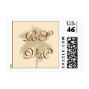 RSVP Tropical Wedding Postage Stamp