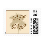 RSVP Tropical Wedding Postage Stamp stamps