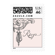 RSVP Vintage crystal Postage Stamps