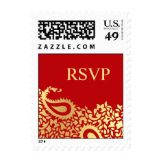   RSVP Wedding Indian Style Small Postage