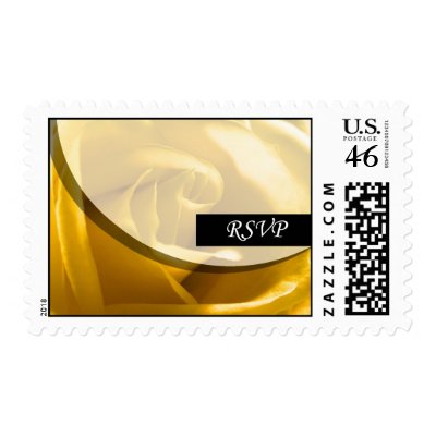 RSVP Wedding Invitation Postage Stamp