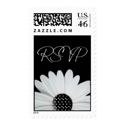 RSVP Wedding Invitation Postage Stamp