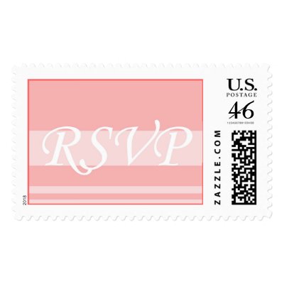 RSVP Wedding Postage Stamps