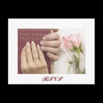 RSVP Wedding Postcard by forbes1954 RSVP Wedding Postcard