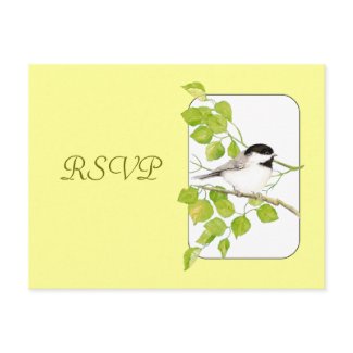 RSVP Wedding Postcard postcard