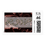 RSVP Wedding Reply Postage Stamp