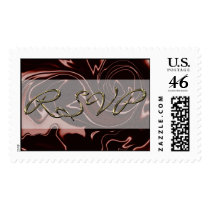 RSVP Wedding Reply Postage Stamp by TDSwhite RSVP Wedding Reply Postage Stamp