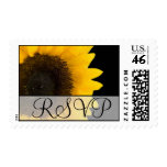 RSVP Wedding Sunflower Postage RSVP Wedding Sunflower Postage
