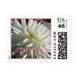RSVP White Dahlia Stamp
