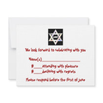 RSVP white Linen March 25 Custom Invite