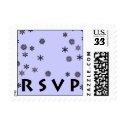 RSVP WINTER SNOWFLAKES postage