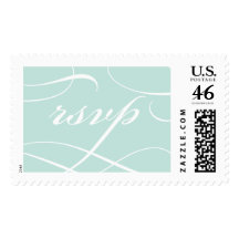 RSVP with Elegant Flourish Stamps
