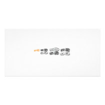 RTD-altFONTS Photo Greeting Card