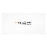 RTD-altFONTS Photo Greeting Card