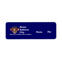 Rtn Address 2 Spirit Is Not Forgotten America Custom Return Address Label