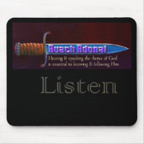 Ruach Adonai: The spirit of God Mouse Mat