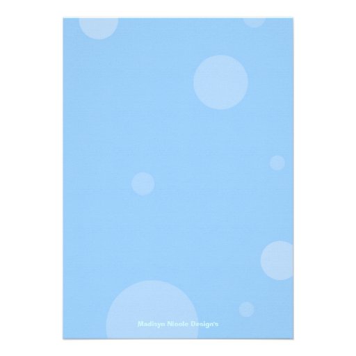 RUB-A-DUB-DUB Baby Shower/Birthday Invitation