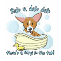 Rub a Dub Dub Corgi TShirt by MenagerieMayhem Rub a Dub Dub Corgi TShirt