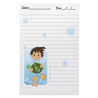 Rub A Dub Dub stationery