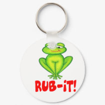 Rub-it Frog keychains
