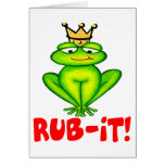 Rub-it Frog Prince Cards Rub-it Frog Prince Cards