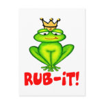 Rub-it Frog Prince