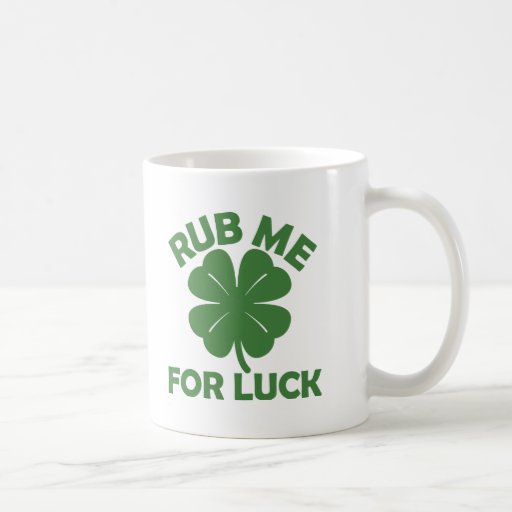 Rub Me For Luck Mugs