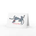 Rub my belly notecards