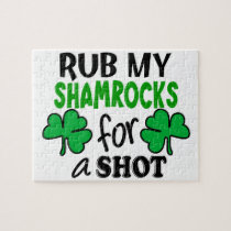 Rub My Shamrocks For a Shot puzzles