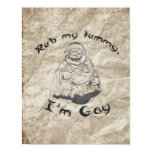 Rub my tummy - Im gay posters