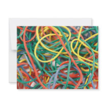 Rubber bands invitations by gavila_pt Rubber bands invitations
