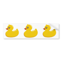 Rubber Duck Bumper Sticker
