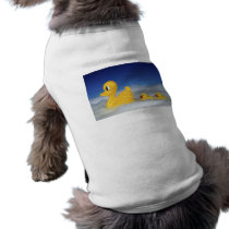 Rubber Duck Family Doggie Tshirt