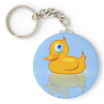 Rubber Duck Keychain