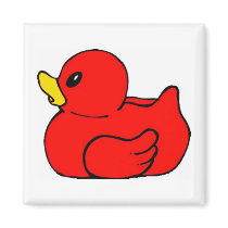 Rubber Duck magnets by ewok23 Rubber Duck magnets