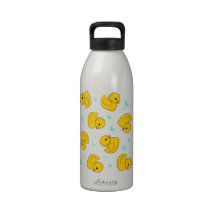 Rubber Duck Pattern Drinking Bottle