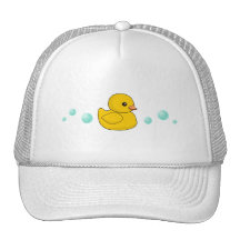 Rubber Duck Pattern Hat