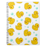 Rubber Duck Pattern Notebooks