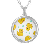 Rubber Duck Pattern Pendant