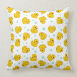 Rubber Duck Pattern Pillow