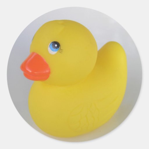 Rubber Duck Sticker Zazzle