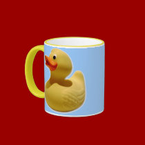 Rubber Duckie Mug by CrazyCups Rubber Duckie Mug