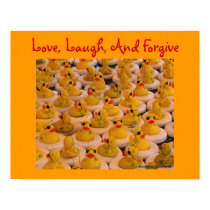 Rubber Duckies Affirmation Photo Poster Print by SmilinEyesTreasures Rubber Duckies Affirmation Photo Poster Print