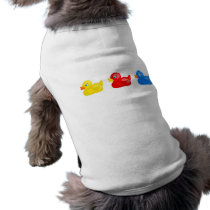 Rubber Ducks Doggie Tshirt