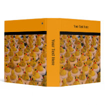 Rubber Ducks Personalized School Photo Binder
