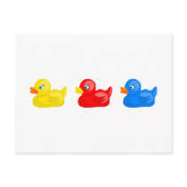 Rubber Ducks Postcard