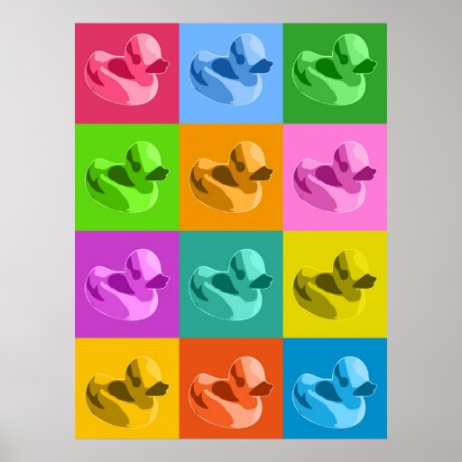 Rubber Ducks Print